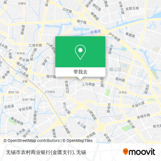 无锡市农村商业银行(金匮支行)地图