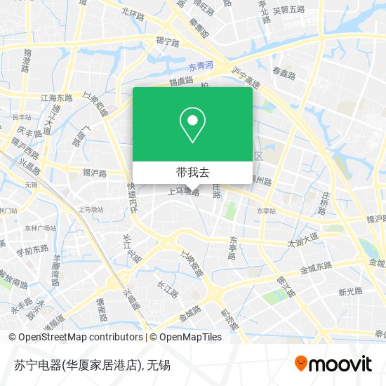 苏宁电器(华厦家居港店)地图