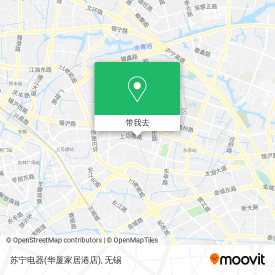 苏宁电器(华厦家居港店)地图