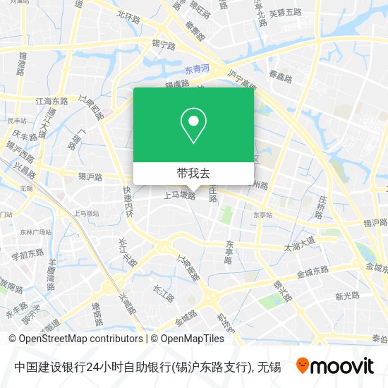 中国建设银行24小时自助银行(锡沪东路支行)地图