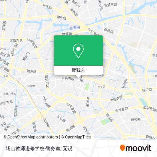 锡山教师进修学校-警务室地图