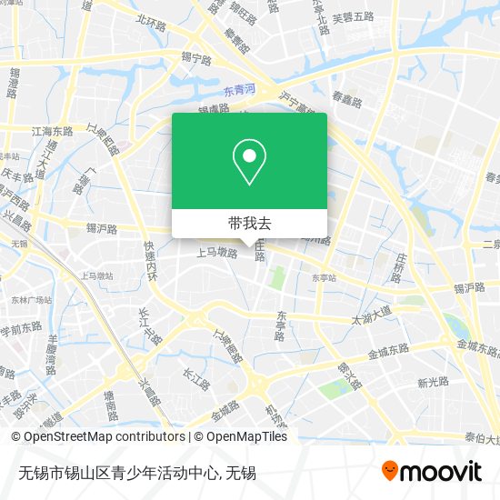 无锡市锡山区青少年活动中心地图