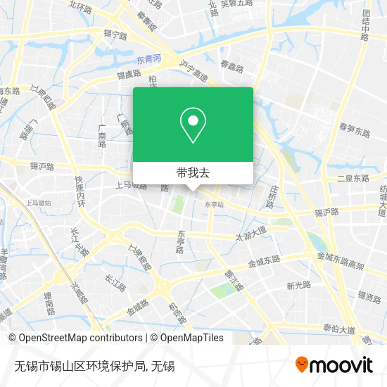 无锡市锡山区环境保护局地图