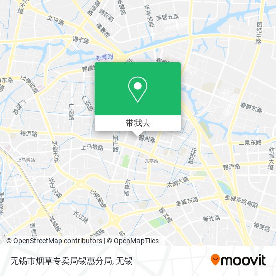 无锡市烟草专卖局锡惠分局地图