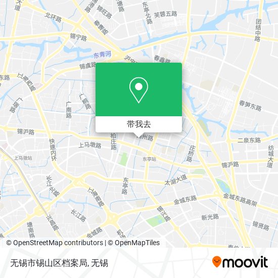 无锡市锡山区档案局地图