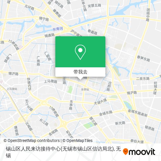 锡山区人民来访接待中心(无锡市锡山区信访局北)地图