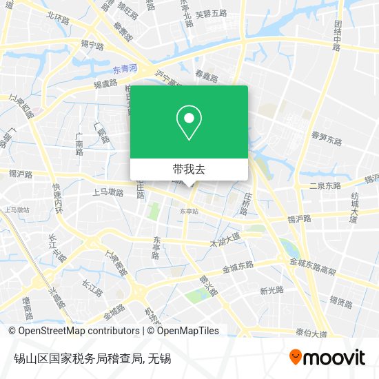 锡山区国家税务局稽查局地图