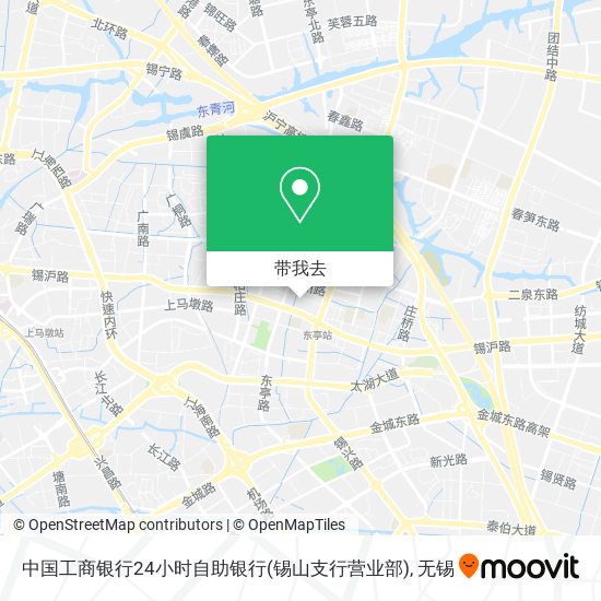 中国工商银行24小时自助银行(锡山支行营业部)地图