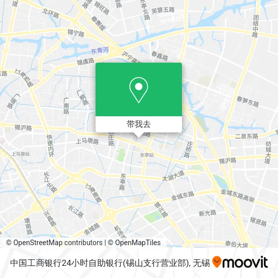 中国工商银行24小时自助银行(锡山支行营业部)地图