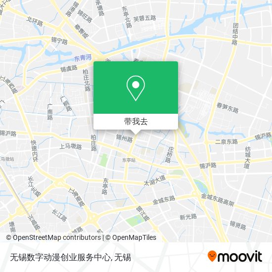 无锡数字动漫创业服务中心地图