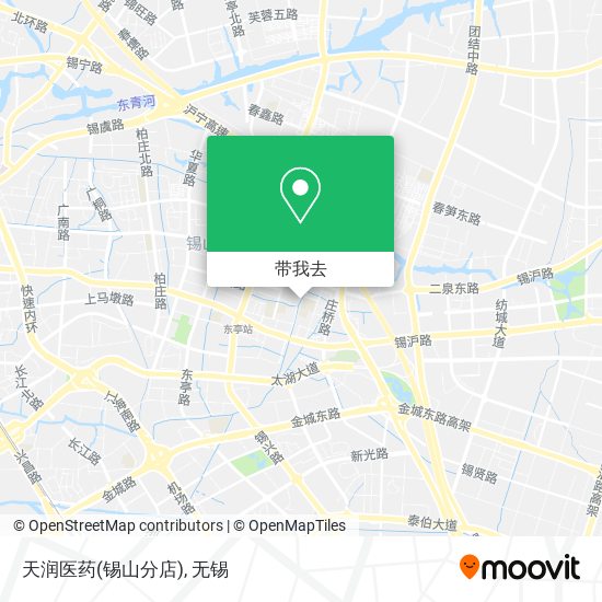 天润医药(锡山分店)地图