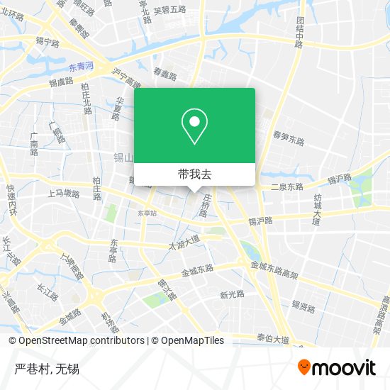 严巷村地图