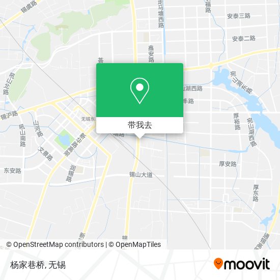 杨家巷桥地图