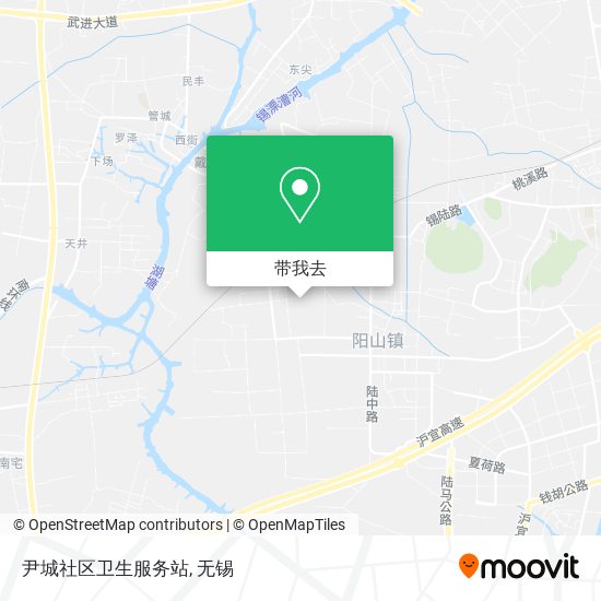 尹城社区卫生服务站地图