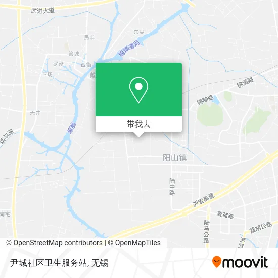 尹城社区卫生服务站地图