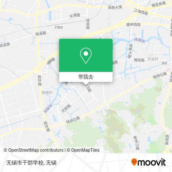无锡市干部学校地图