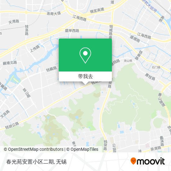 春光苑安置小区二期地图