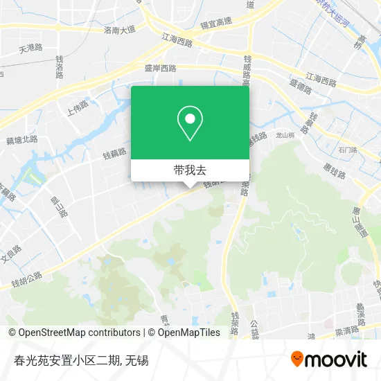 春光苑安置小区二期地图