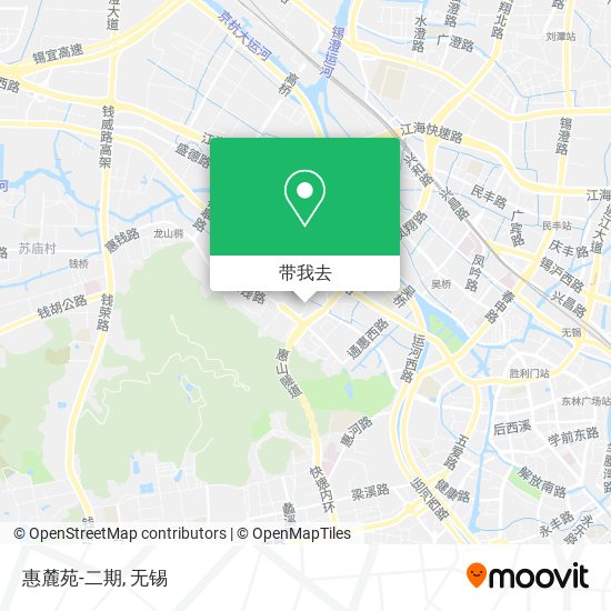 惠麓苑-二期地图