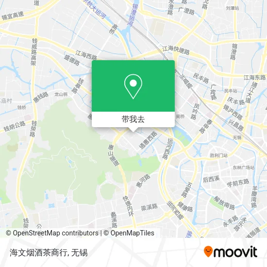 海文烟酒茶商行地图