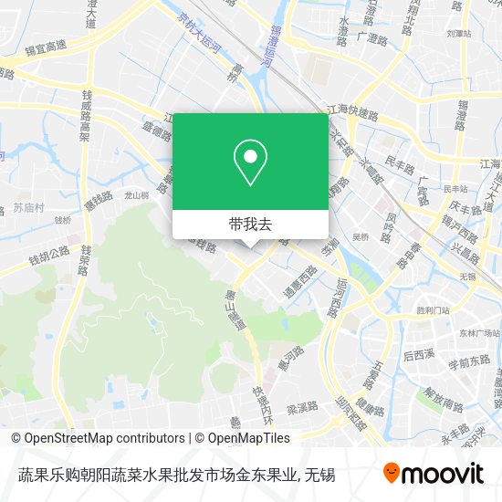 蔬果乐购朝阳蔬菜水果批发市场金东果业地图