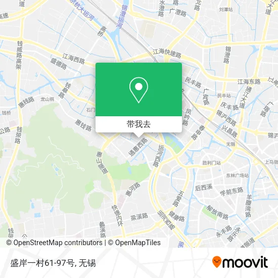 盛岸一村61-97号地图