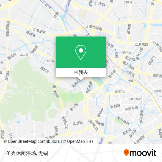圣秀休闲浴场地图