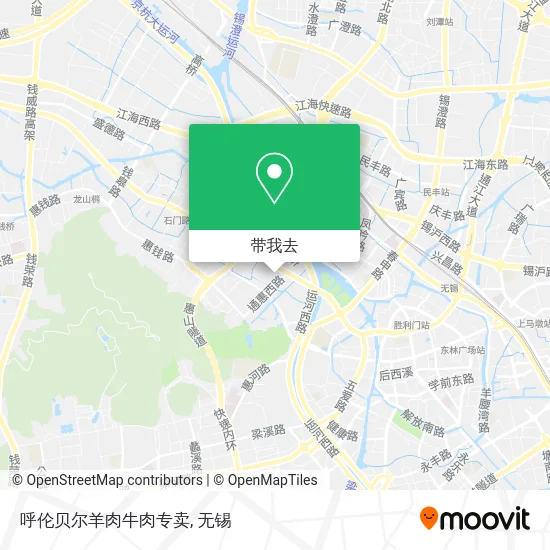 呼伦贝尔羊肉牛肉专卖地图