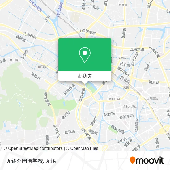无锡外国语学校地图