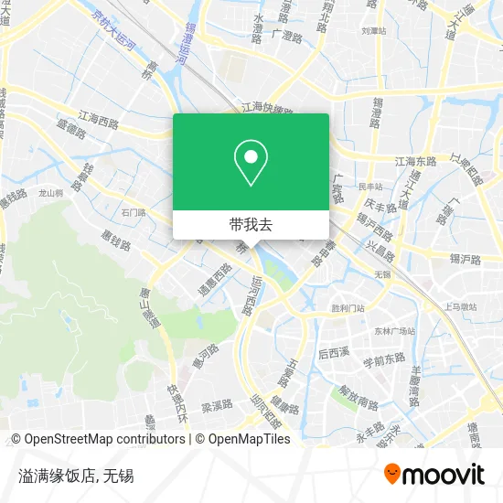溢满缘饭店地图