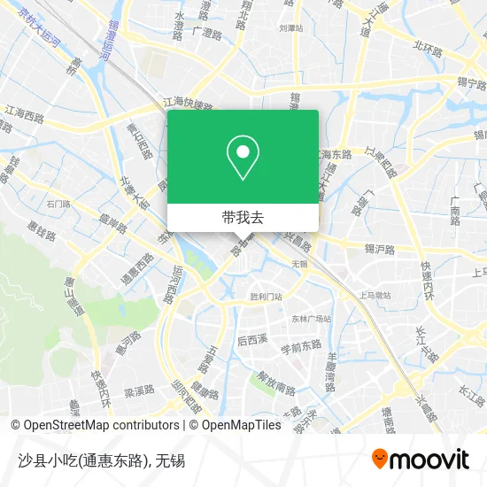 沙县小吃(通惠东路)地图