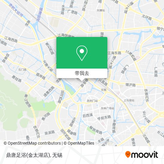 鼎唐足浴(金太湖店)地图