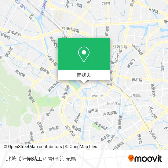 北塘联圩闸站工程管理所地图