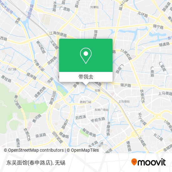 东吴面馆(春申路店)地图