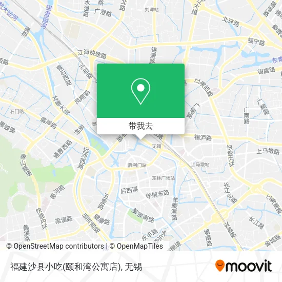 福建沙县小吃(颐和湾公寓店)地图