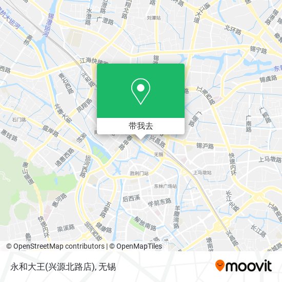 永和大王(兴源北路店)地图