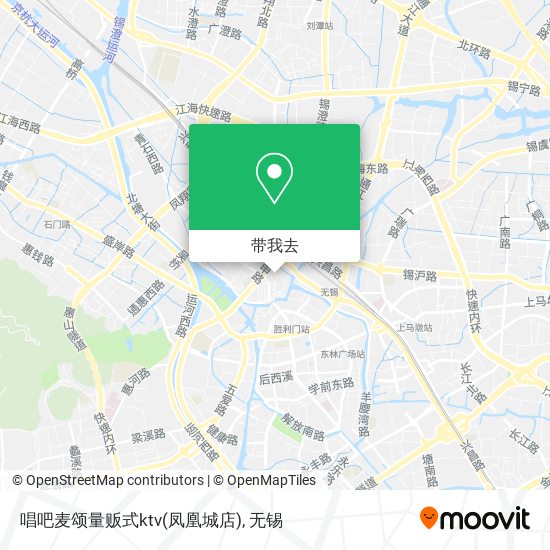 唱吧麦颂量贩式ktv(凤凰城店)地图