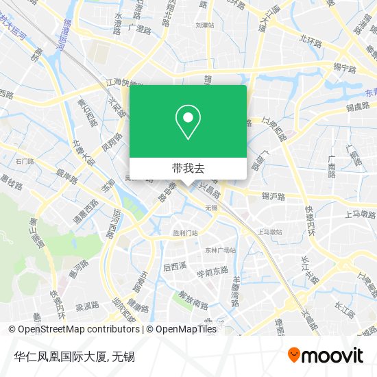华仁凤凰国际大厦地图