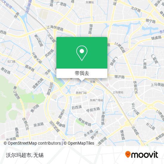沃尔玛超市地图