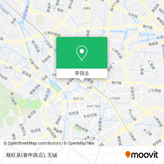 顺旺基(春申路店)地图