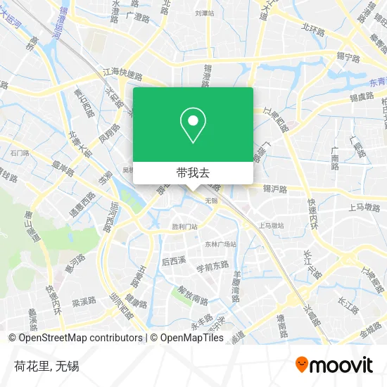 荷花里地图