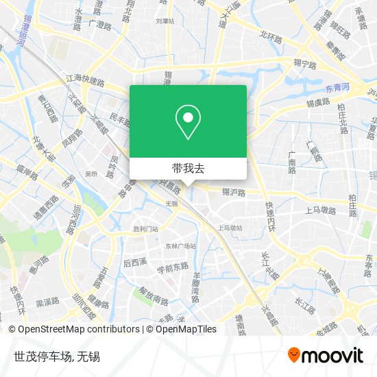 世茂停车场地图
