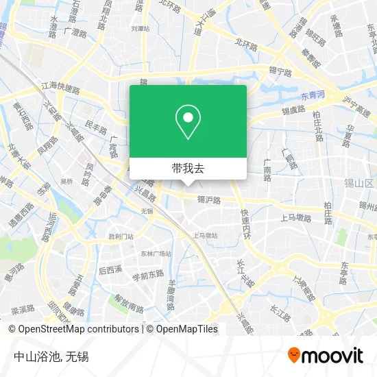 中山浴池地图