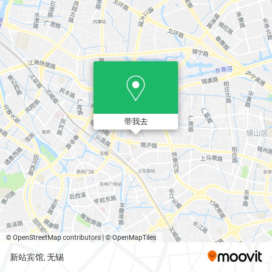 新站宾馆地图
