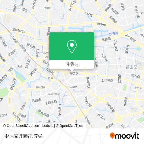 林木家具商行地图