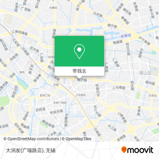 大润发(广瑞路店)地图