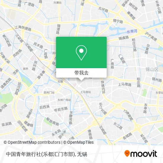 中国青年旅行社(乐都汇门市部)地图