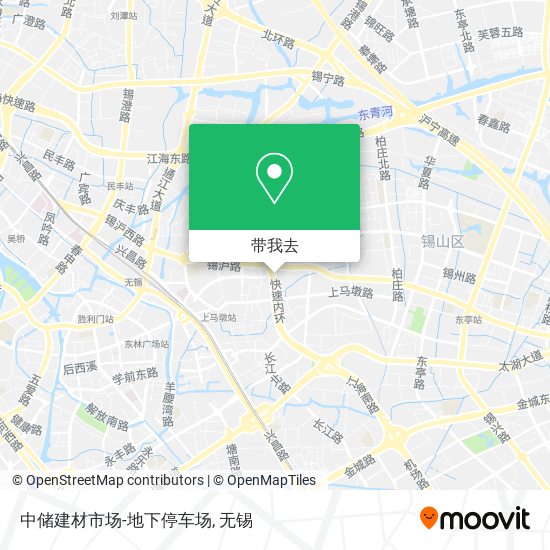 中储建材市场-地下停车场地图