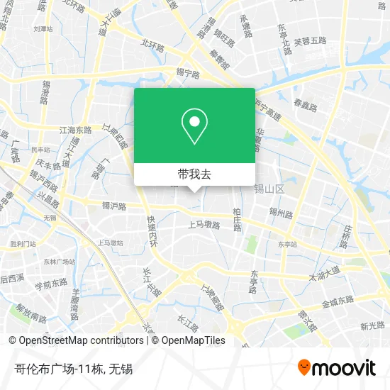 哥伦布广场-11栋地图
