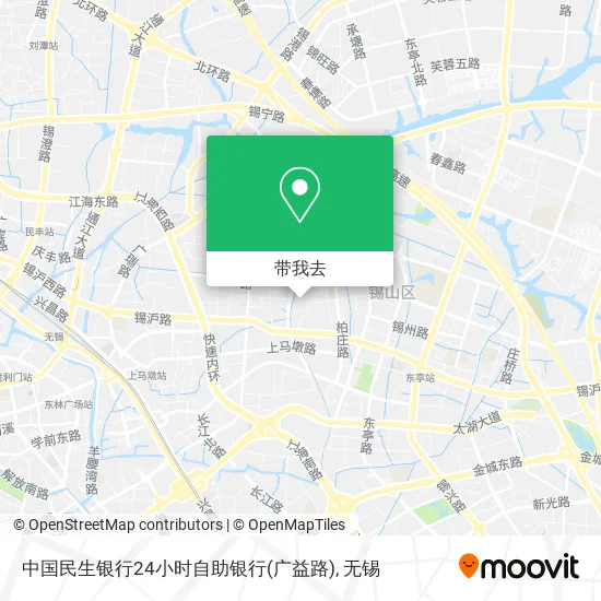 中国民生银行24小时自助银行(广益路)地图